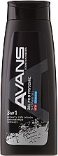 Духи, Парфюмерия, косметика Гель для душа 3в1 - Avans Shower Gel Sensitive 3W1