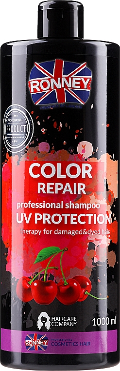 Шампунь для волосся з УФ-захистом - Ronney Professional Color Repair Shampoo UV Protection — фото N3