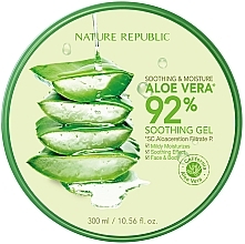 Духи, Парфюмерия, косметика Гель для лица - Nature Republic Soothing & Moisture Aloe Vera 92% Soothing Gel
