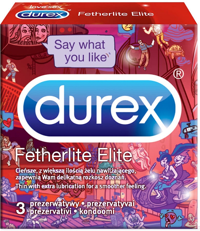 Презервативы - Durex Fetherlite Elite — фото N1