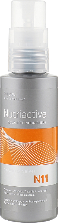 Интенсивный питательный крем-гель с гиалуроновой кислотой - Erayba Nutriactive Advanced Nourishing Hyaluronic Velvet N11 — фото N2