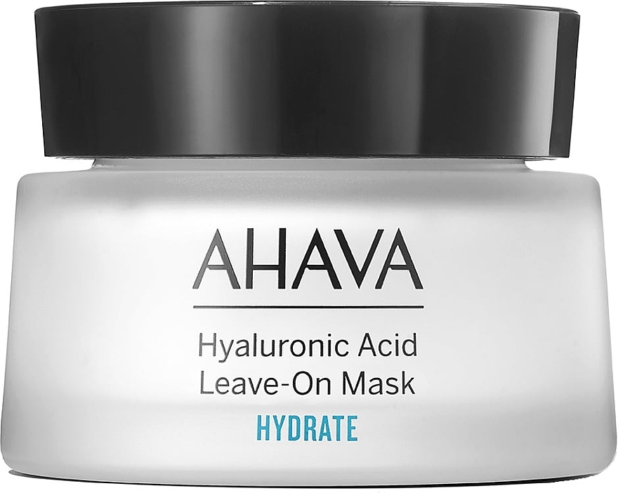 Маска для лица с гиалуроновой кислотой, не требующая смывания - Ahava Hyaluronic Acid Leave On Mask (пробник) — фото N1