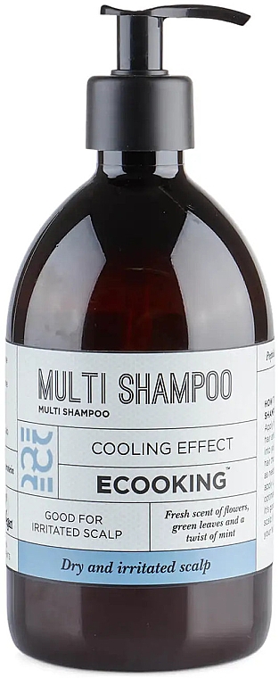 Шампунь для чувствительной кожи головы - Ecooking Multi Shampoo — фото N2