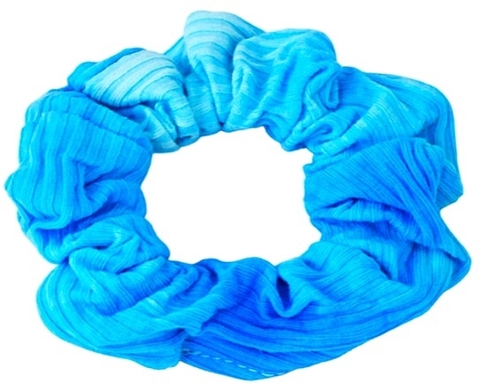 Резинка для волосся у великий рубчик, блакитна - Lolita Accessories — фото N1