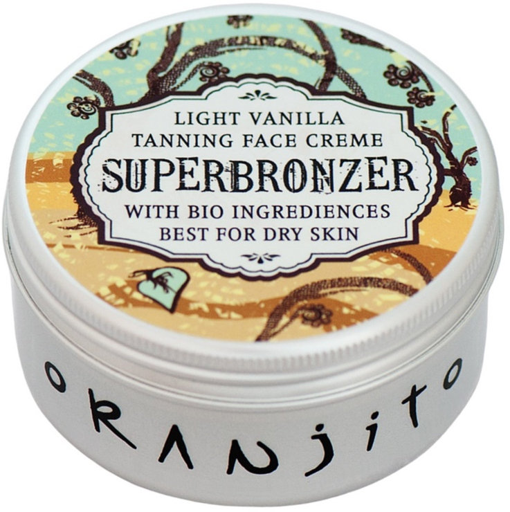 Крем для обличчя для засмаги в солярії - Oranjito Superbronzer Light Vanilla — фото N1