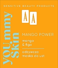 Питательная маска для губ - AA You.mmy Skin Mango Power — фото N5