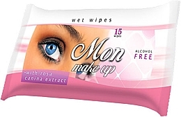 Парфумерія, косметика Вологі серветки для зняття макіяжу - Areon Mon Wet Wipes Make Up