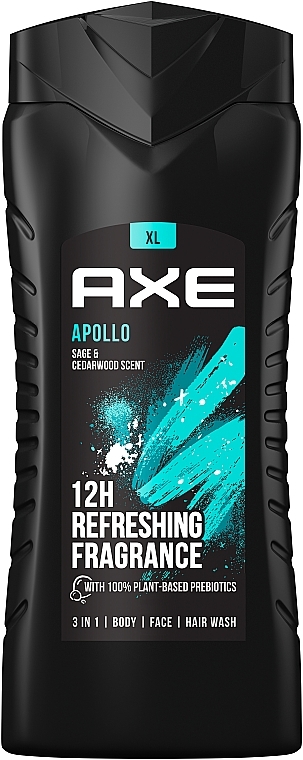 Гель для душа "Аполло" - Axe Revitalizing Shower Gel Apollo — фото N1