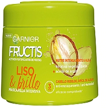 Маска для волос - Garnier Fructis Hydra Smooth 72H — фото N1