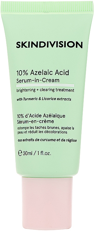 Сыворотка-в-креме с азелаиновой кислотой 10% - SkinDivision 10% Azelaic Acid Serum-in-Cream — фото N1