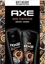 Набір - Axe Dark Temptation Gift Ready (deo/150ml + sh/gel/250ml) — фото N1