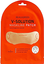 Парфумерія, косметика Маска для корекції овалу обличчя - Beauugreen V-Solution Mask Line Patch