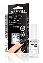 Парфумерія, косметика Закріплювач для нігтів - Revers Maxi Gel Effect Plumping Top Coat Nail Polish