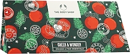 Парфумерія, косметика Набір - The Body Shop Cheer & Wonder Orange & Pine Essentials (sh/gel/2x60ml + b/but/2x50ml)