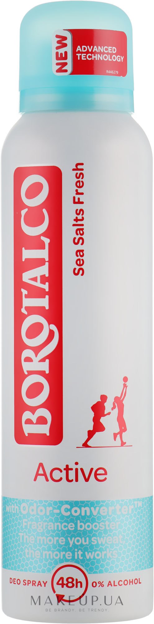 Дезодорант-спрей - Borotalco Active Sea Salts Fresh — фото 150ml