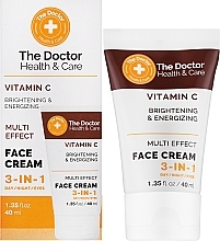 Крем для лица 3 в 1 - The Doctor Health & Care Vitamin C Face Cream — фото N2