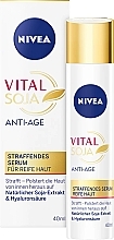 Антивікова сироватка для обличчя з екстрактом сої - NIVEA Vital Soja Anti-Age — фото N1