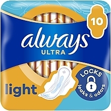 Гигиенические прокладки, 10 шт. - Always Ultra Light — фото N1
