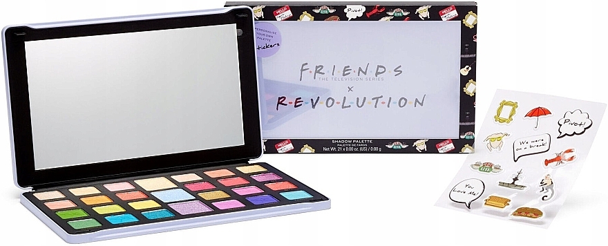 Палетка тіней для повік - Makeup Revolution X Friends Customiseable Limitless Palette — фото N3