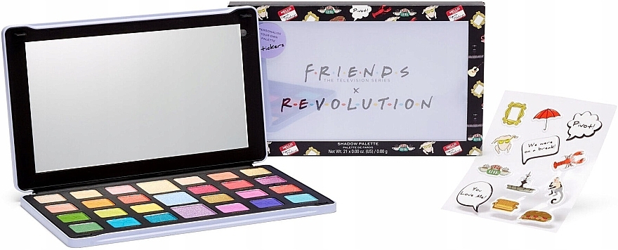 Палетка теней для век - Makeup Revolution X Friends Customiseable Limitless Palette — фото N3