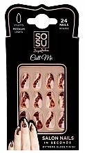 Набор накладных ногтей - Sosu by SJ Salon Nails In Seconds Call Me — фото N1