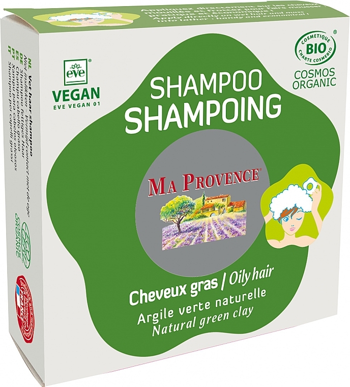 Органічний шампунь для жирного волосся - Ma Provence — фото N1