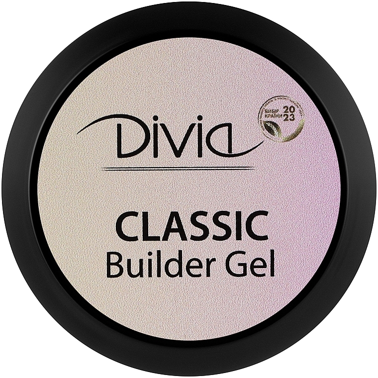 Гель для нарощування нігтів - Divia Classic Builder Gel Clear — фото N1