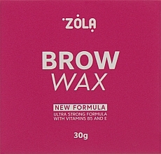 УЦЕНКА Воск для фиксации бровей - Zola Brow Wax (мини) * — фото N4