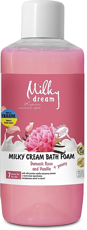Крем-піна для ванн "Дамаська троянда і ваніль" - Milky Dream