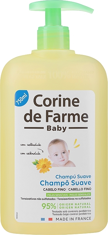 Шампунь детский мягкий с календулой - Corine de Farme Shampoo