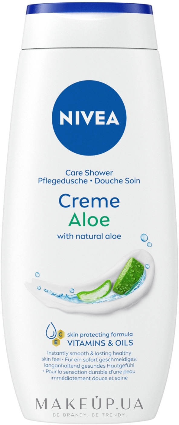 Гель-догляд для душу "Крем та Алое" - NIVEA Creme Aloe Care Shower — фото 250ml