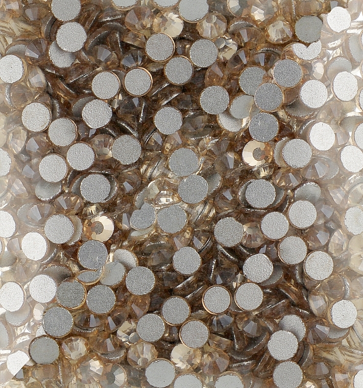 Декоративные кристаллы для ногтей "Crystal Golden Shadow", размер SS 10, 500шт - Kodi Professional — фото N1