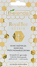 Парфумерія, косметика Живильна маска проти зморщок для сухої, зрілої й чутливої шкіри - Bielenda Royal Bee Elixir