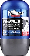Шариковый дезодорант - Williams Expert Invisible Roll-On Anti-Perspirant — фото N1