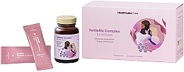 Парфумерія, косметика Набір - HealthLabs Care FertileMe Complex For Women (30/capsules + 30/sache)