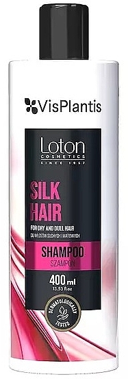 Шампунь для волосся з екстрактом шовку - Vis Plantis Loton Silk Hair Shampoo — фото N1