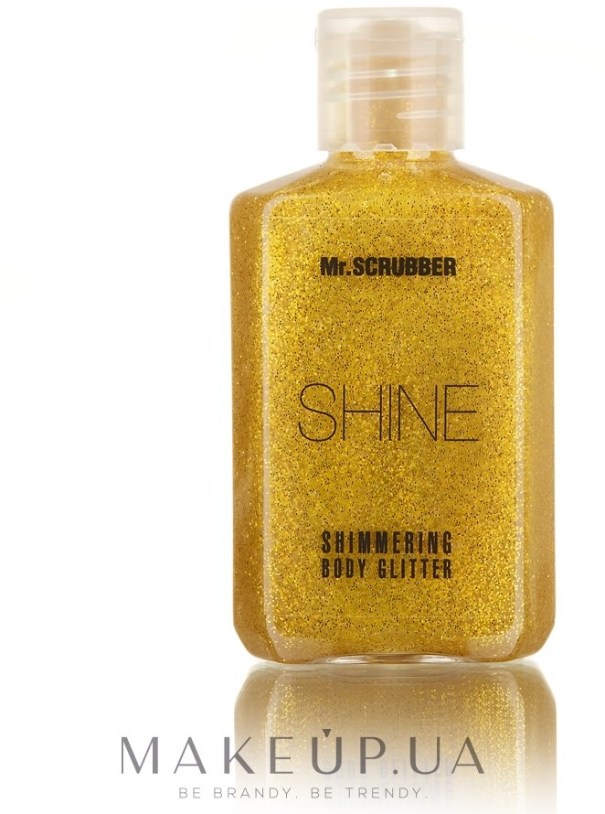 Сияющий глиттер для тела, золотой - Mr.Scrubber Shine Shimmering Body Glitter — фото 60ml