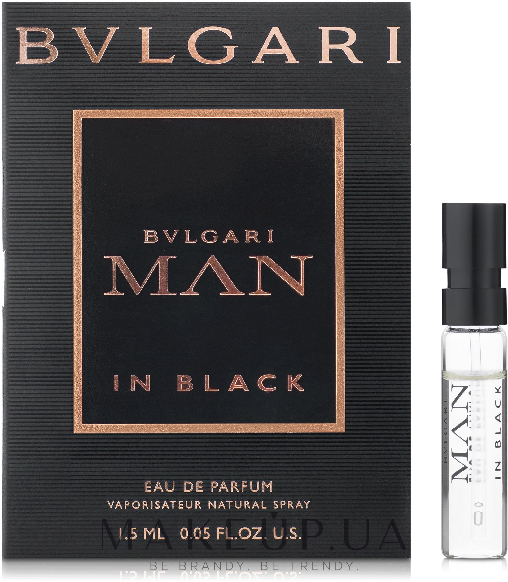 Bvlgari Man In Black - Парфюмированная вода (пробник) — фото 1.5ml