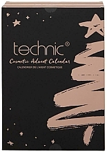 Духи, Парфюмерия, косметика Набор "Адвент-календарь", 24 продукта - Technic Cosmetics Advent Calendar Make Up Beauty Gift Christmas