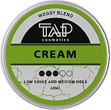 Парфумерія, косметика Крем для укладання волосся "Woody Bland" - TAP Cosmetics Cream