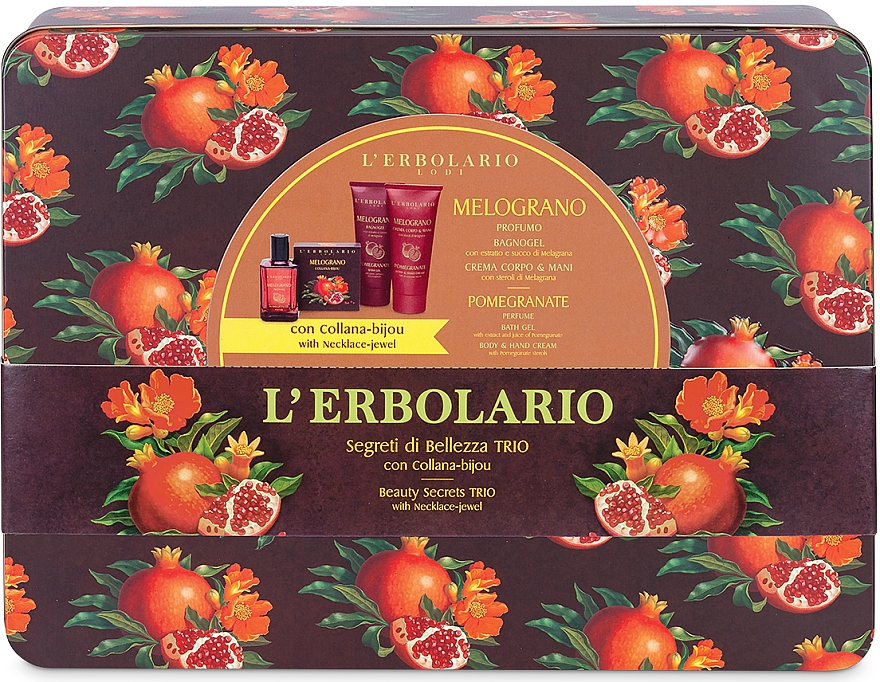 L'Erbolario Pomegranate - Набір, 5 продуктів — фото N4