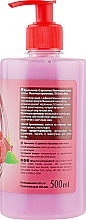 Мыло с дозатором "Малиновая панна-котта" - Aqua Cosmetics Dolce Vero — фото N2