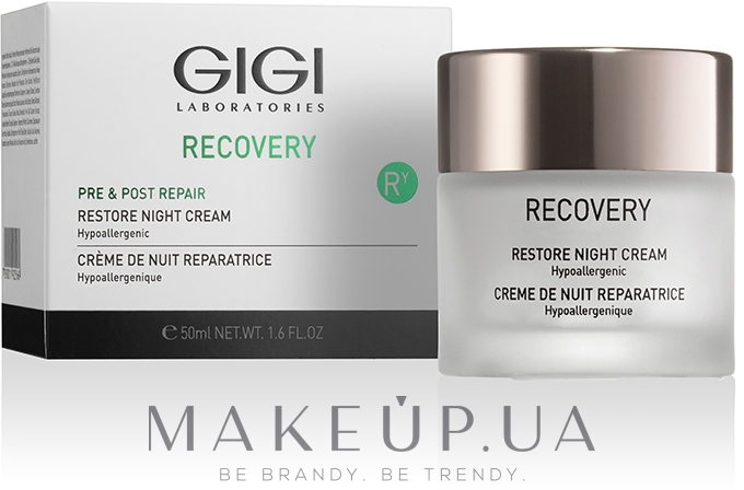 Восстанавливающий ночной крем - Gigi Recovery Restoring Night Cream — фото 50ml