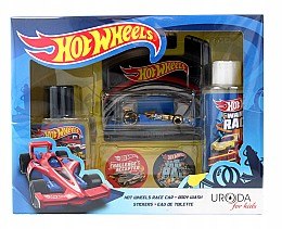 Духи, Парфюмерия, косметика Bi-es Hot Wheels - Набор (edt/50ml + sh/gel/150ml + car + stick)