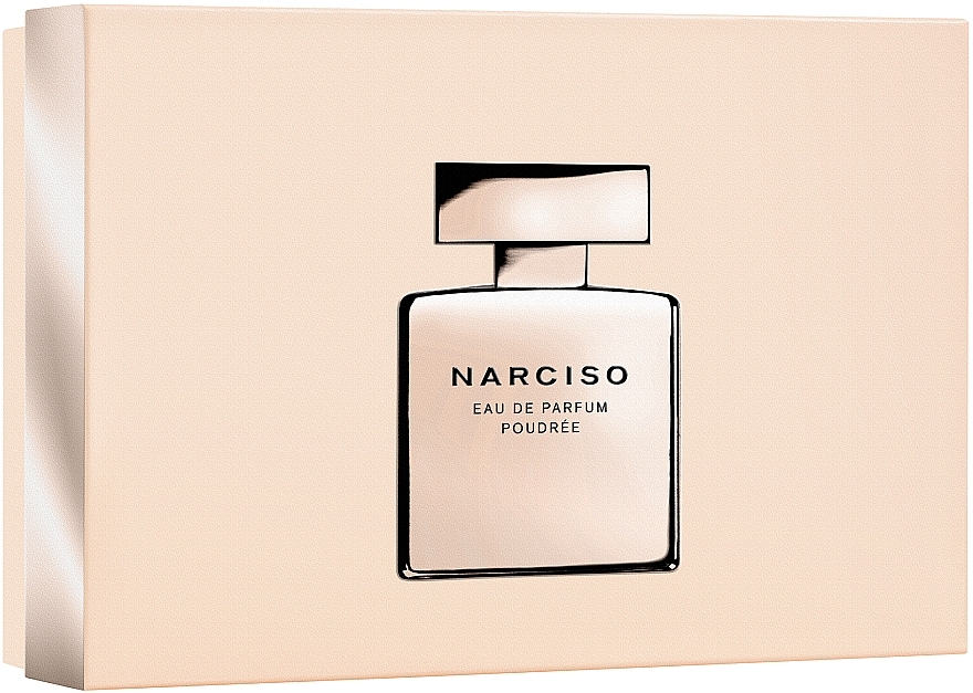 Narciso Rodriguez Narciso Poudree - Набір (edp/50ml + b/lot/50ml + sh/gel/50ml) — фото N1