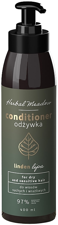 Кондиціонер для сухого волосся "Липа" - HiSkin Herbal Meadow Conditioner Lipa — фото N1