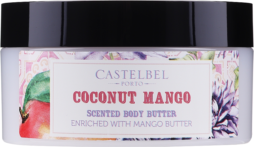 Масло для тела - Castelbel Smoothies Coconut Mango Body Butter  — фото N1
