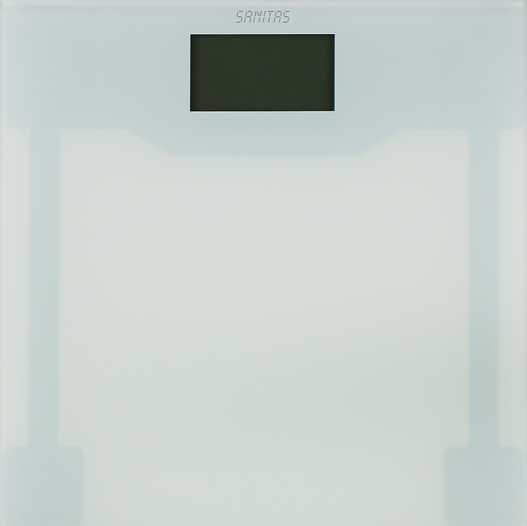 Весы стеклянные, SGS 03 - Sanitas Bathroom Scales Glass — фото N1