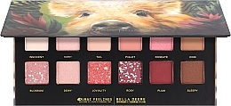 Профессиональная палетка теней для век - Veronni Explorer 12 Color Eyeshadow Pig — фото N1