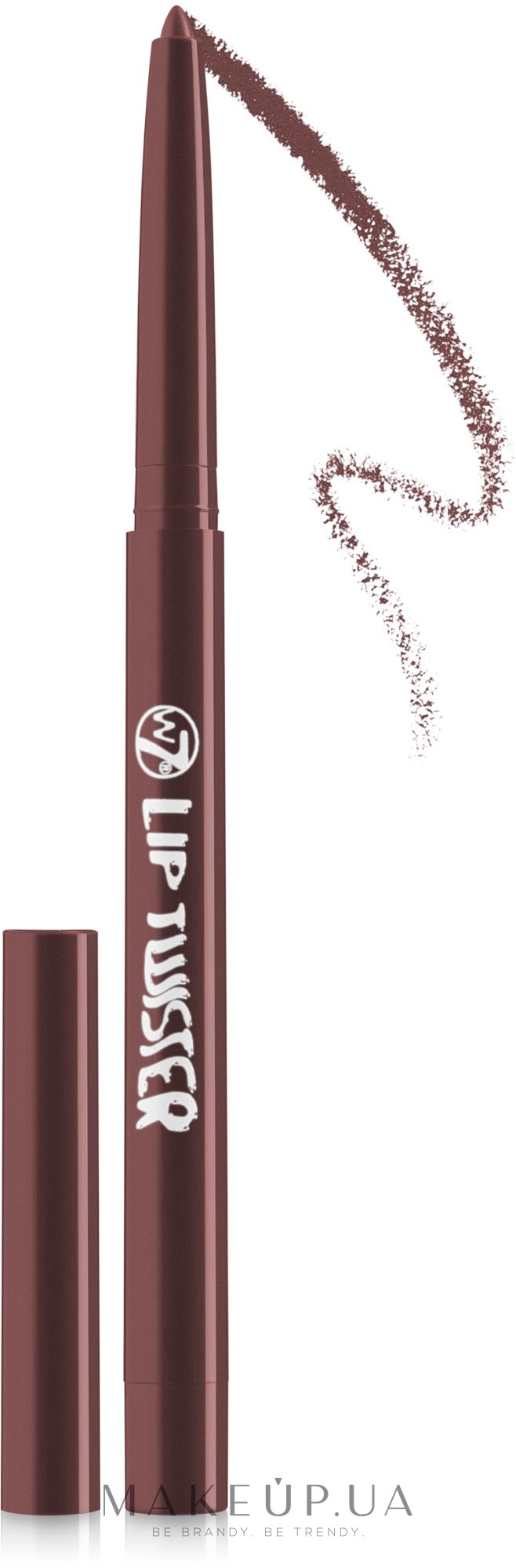 Олівець для губ - W7 Lip Twister Pencil — фото Brown